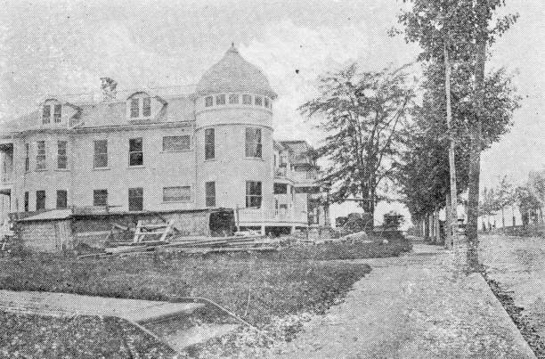 istock Antique image of Worcester and surroundings, Massachusetts: Grove Avenue 2185597717