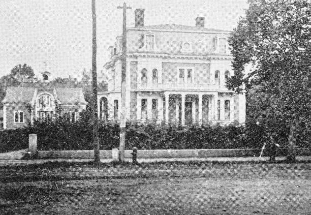 istock Antique image of Worcester and surroundings, Massachusetts: Leominster 2185599086