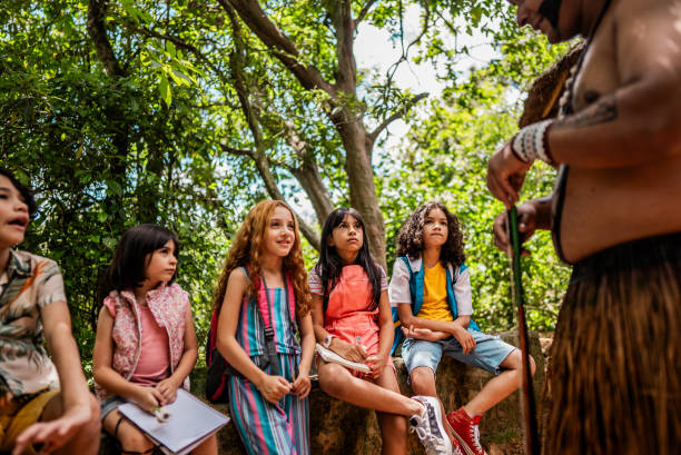 istock Children during a field trip in a summer camp 2185608529