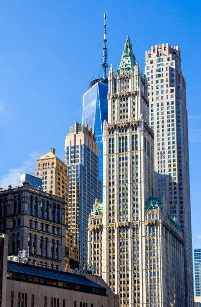 istock Lower Manhattan Architecture in New York City 2185608691