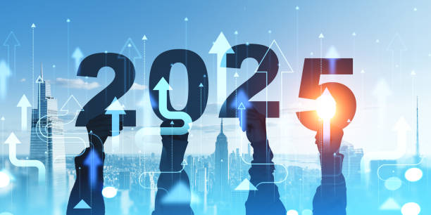 istock New Year 2025 celebration concept over Manhattan skyline. 2185609920