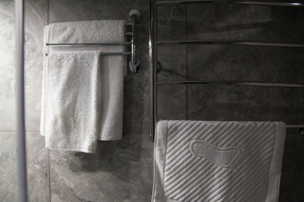 Loft-style shower room. home bathroom