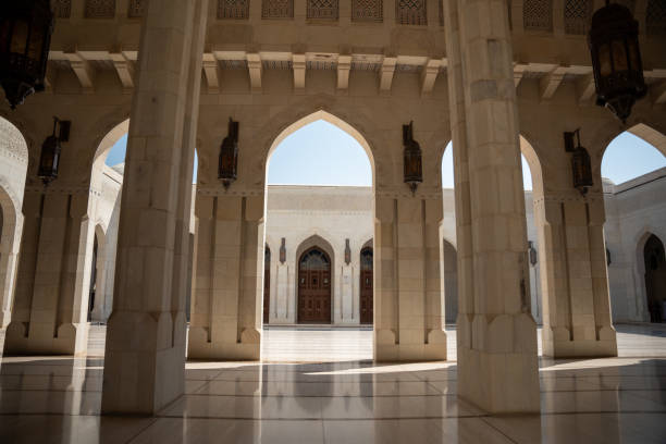 istock Grand Sultan Qaboos Mosque in Muscat, Oman 2185611862