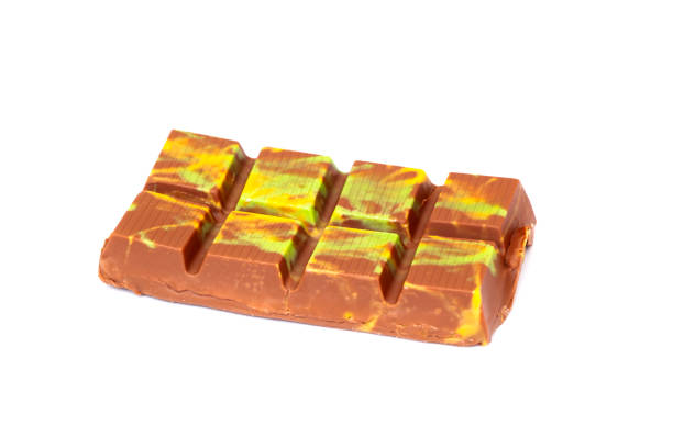 chocolate sweets isolated on a white background