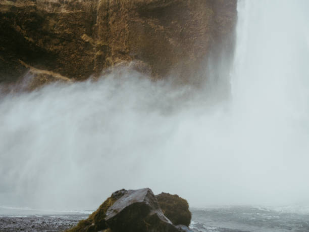 Iceland Waterfall, Ethereal Waterfall, Scenic Waterfall, Scenic Nature
