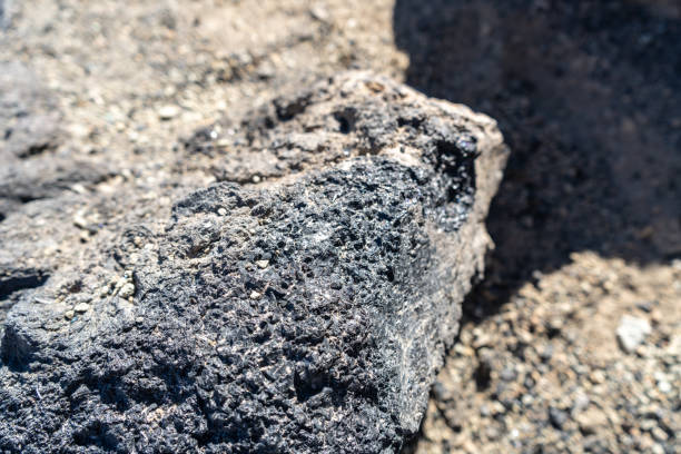 istock Lava Fields, Pumice Volcano Stones Texture, Volcanic Pumice Pattern, Pieces of Lava, Basalt Extrusive Igneous Rock 2185630827