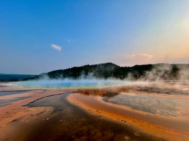 istock Grand Prismatic Spring in Yellowstone National Park 2185636512