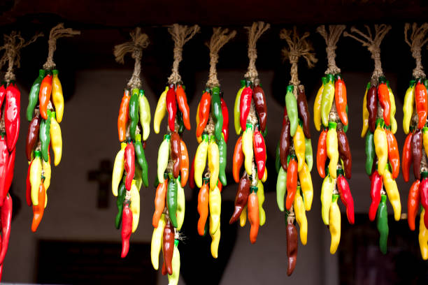 Roasting peppers before making a pepper jam (ajvar). Traditional Serbian dish.