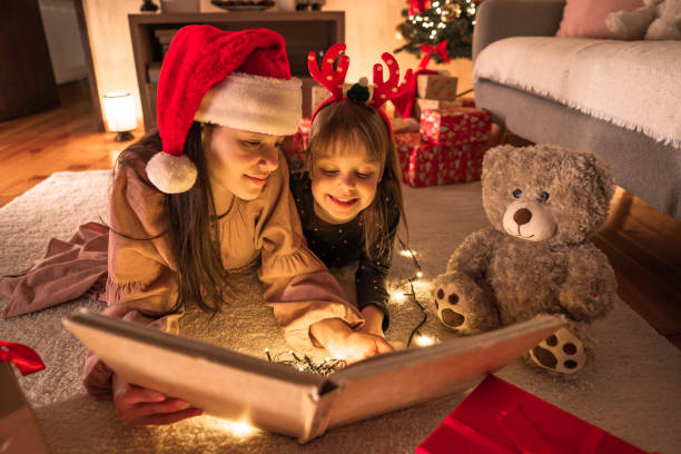 istock Two girls enjoying for Christmas 2185641226