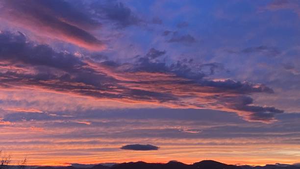 istock Sunset Sky Over the Blue Ridge Mountains 2185642739