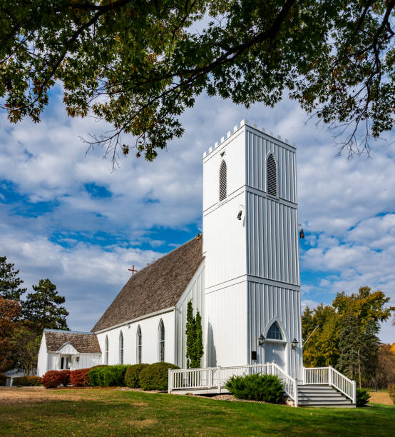 istock Beautiful Old Church in Frontenac, Minnesota 2185648815