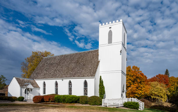 istock Beautiful Old Church in Frontenac, Minnesota 2185648817