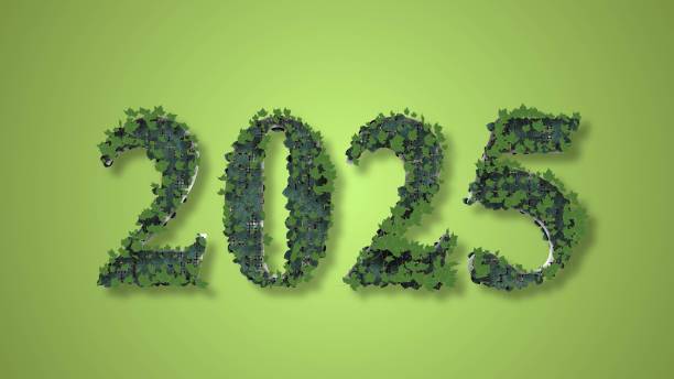 istock Vibrant New Year 2025 Text Highlighting Joy and Excitement 2185650145