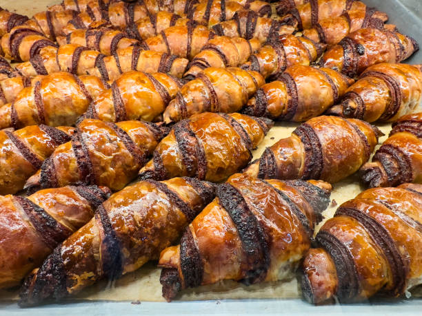 istock Freshly baked croissants 2185652882