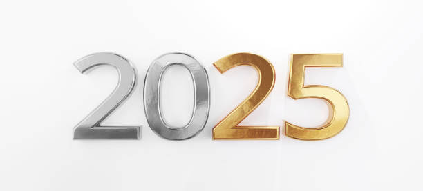 istock metallic metal iron silver golden year 2025 2185662921