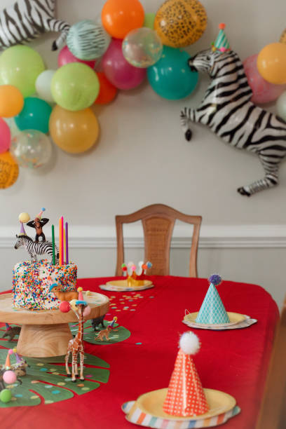 istock Colorful Kids Birthday at Home 2185663734