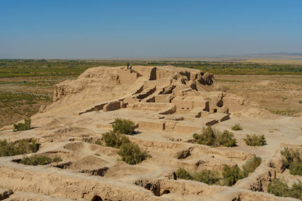 istock A desert landscape with a large stone structure in the middle 2185663809