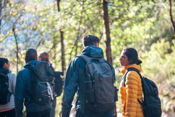 istock Diverse Group of Friends on Forest Hike 2185665475