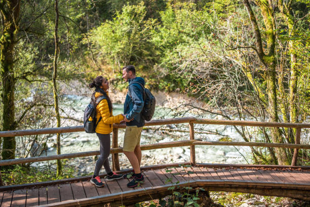 istock Diverse Friends Enjoying a Hike in Nature 2185665478