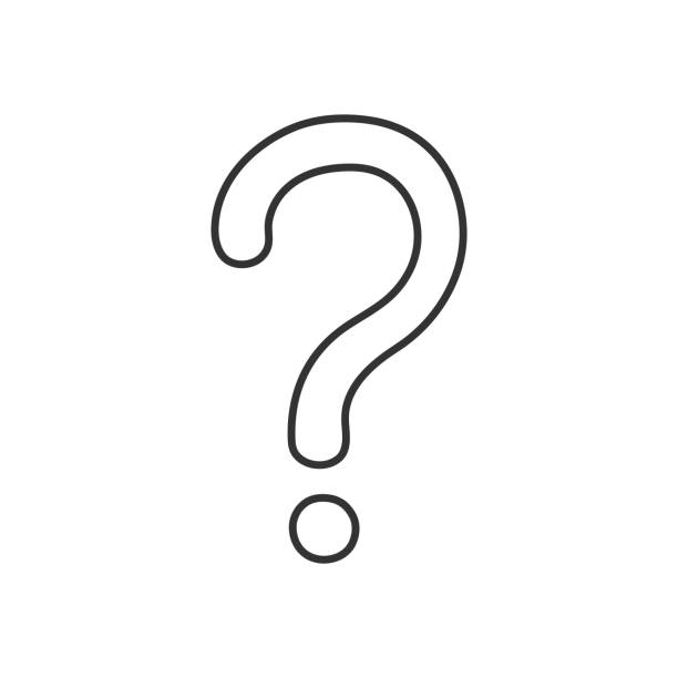 2,400+ Question Mark Outline Clip Art Stock Illustrations, Royalty-Free ...