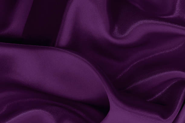 istock Purple fabric cloth texture for background and design art work, beautiful crumpled pattern of silk or linen. 2185673341