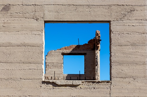 Window Simetric Image Symmetric Wall Window Architecture View Stock Photo - Download Image ...