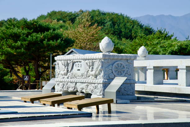 artistic feature in the Buddhist temple building