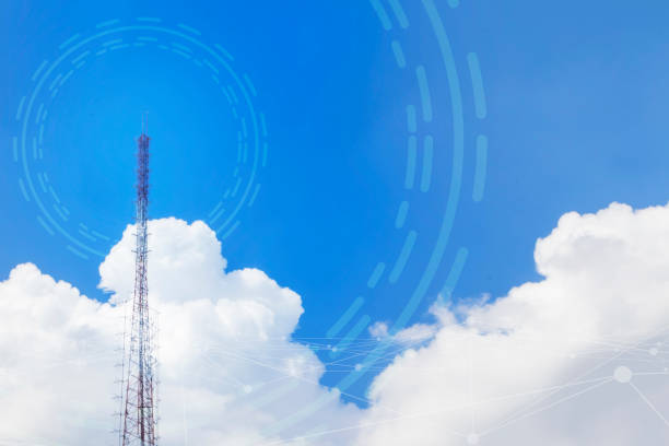 istock High-rise towers In terms of communications, future communications technologies represent the location of data connections and the Internet on the cloud. 2185683388