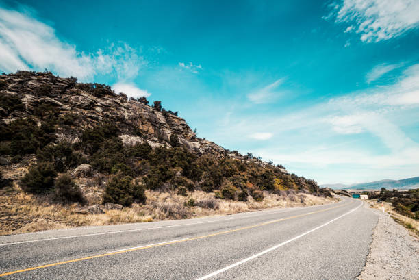 istock Picturesque landscape scene road 2185684924