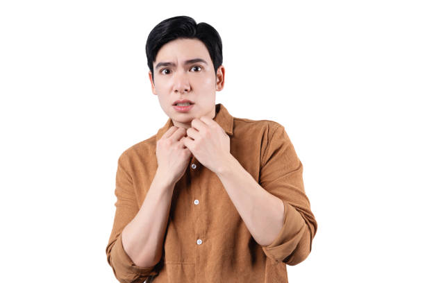 istock Young Asian businessman on white background 2185693570