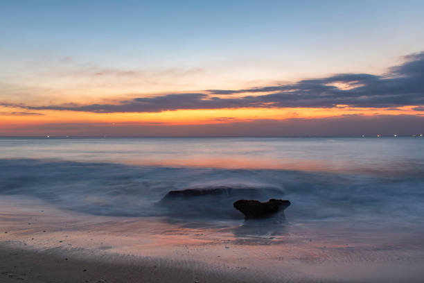 Tegal Wangi Beach is one of the favorite places for local and foreign tourists to enjoy the sunset