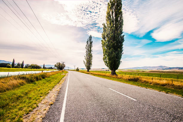 istock Picturesque landscape scene road 2185693791