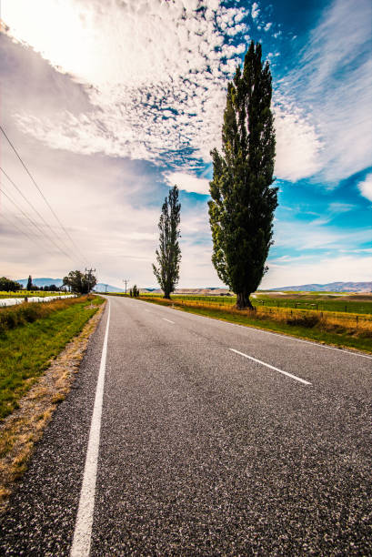 istock Picturesque landscape scene road 2185693891