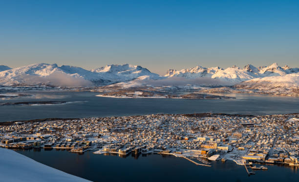 istock city of Tromso seen from above 2185696105