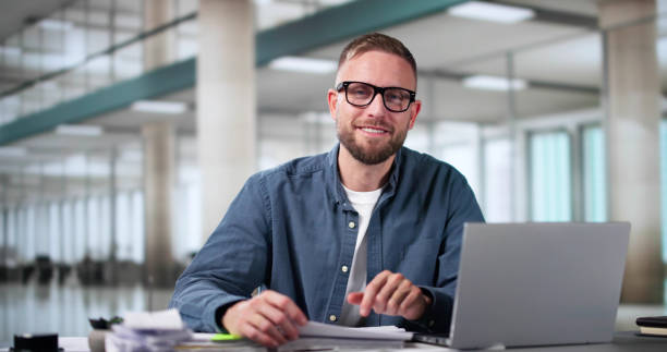 istock Business Accountant Accountant And Bookkeeper 2185697107