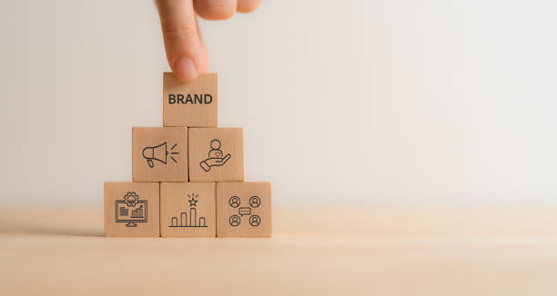 istock Branding, brand excellence concept. Creating, developing and maintaining a brand's identity and market reputation. Strategic planning, positioning and communication to establish a strong brand image. 2185699218