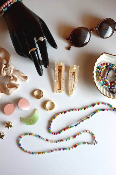 istock Hand Figurine, Various Jewelry And Accessories 2185701317
