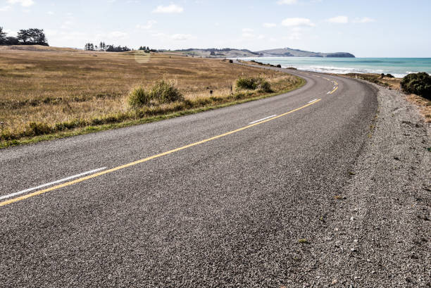 istock Picturesque landscape scene road 2185706664