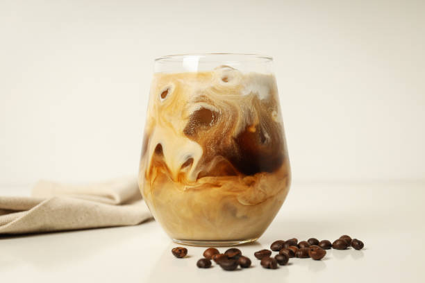 istock Cold drink for refreshing - ice coffee. Fresh summer drink 2185708797