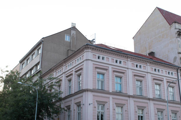 istock Historic building facade beautifully combined with a modern structure 2185710456