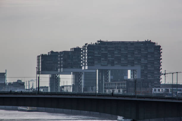 famous crane houses in Cologne