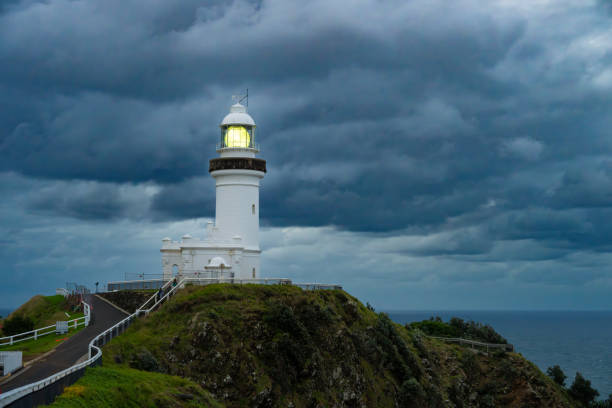 istock Cape Byron Lighthouse at sunset, Byron Bay, Australia 2185717516
