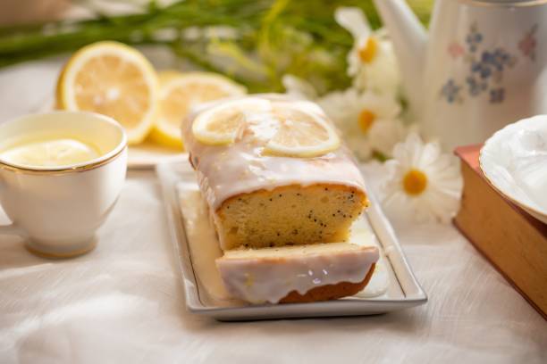 istock Hot lemonade and lemon cake 2185724860