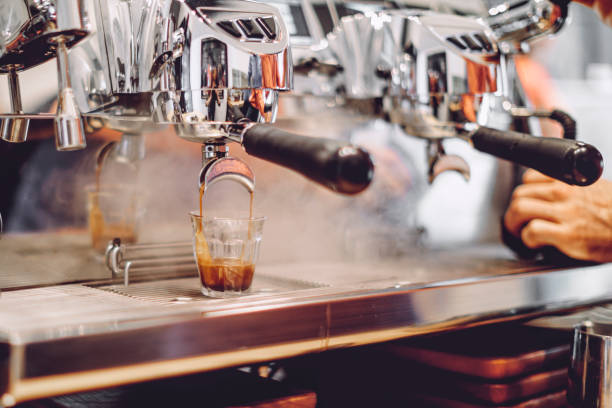 istock Barista is working in a coffee shop 2185726474
