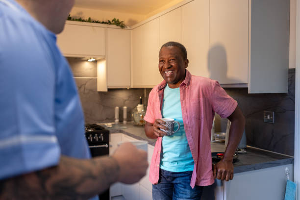 istock Sharing a Story Over a Cup of Tea 2185728322