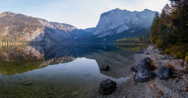 mountain views with beautiful autumn colours - Ausseer see