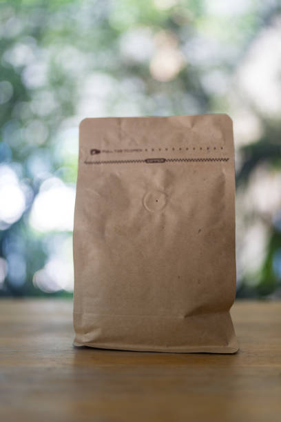 istock Blank paper bag with a zip lock 2185734559