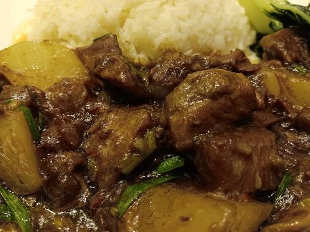 istock Lamb Stew with Shiitake Mushroom 2185738909