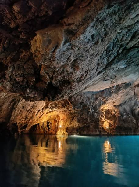 istock Pond journey in the cave 2185741673