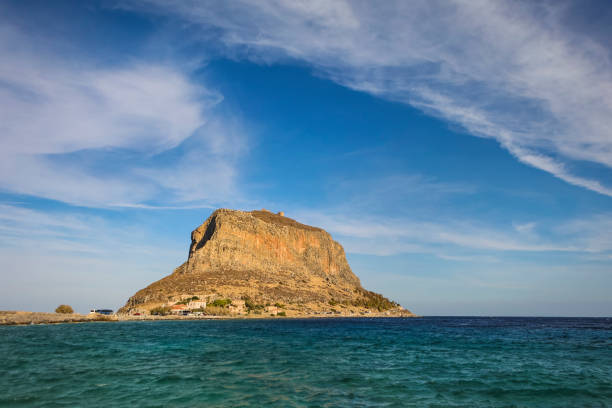 Landscape of Monemvasia, Greece.